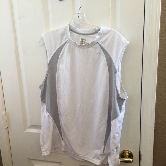 MEN’S starter muscle tee large - Picture 1 of 3